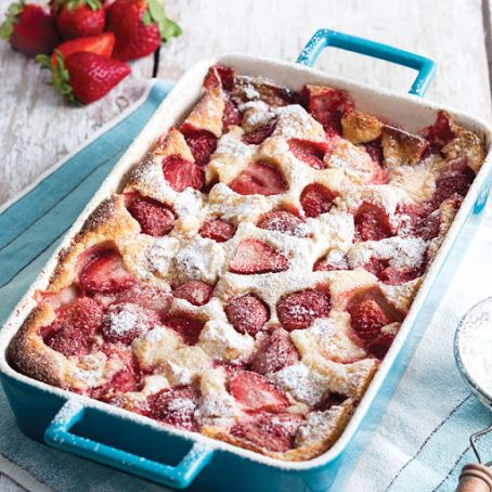 Strawberry Cheesecake Cobbler - Taste of the South